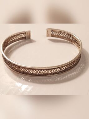 Sterling Silver Filigree Bracelet